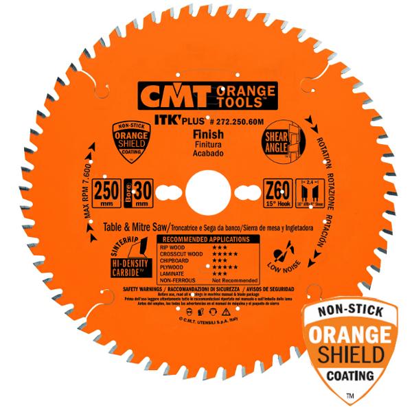 CMT 272.184.40H Ultra fine saw blade, thin finish 184 x 20 x 40T
