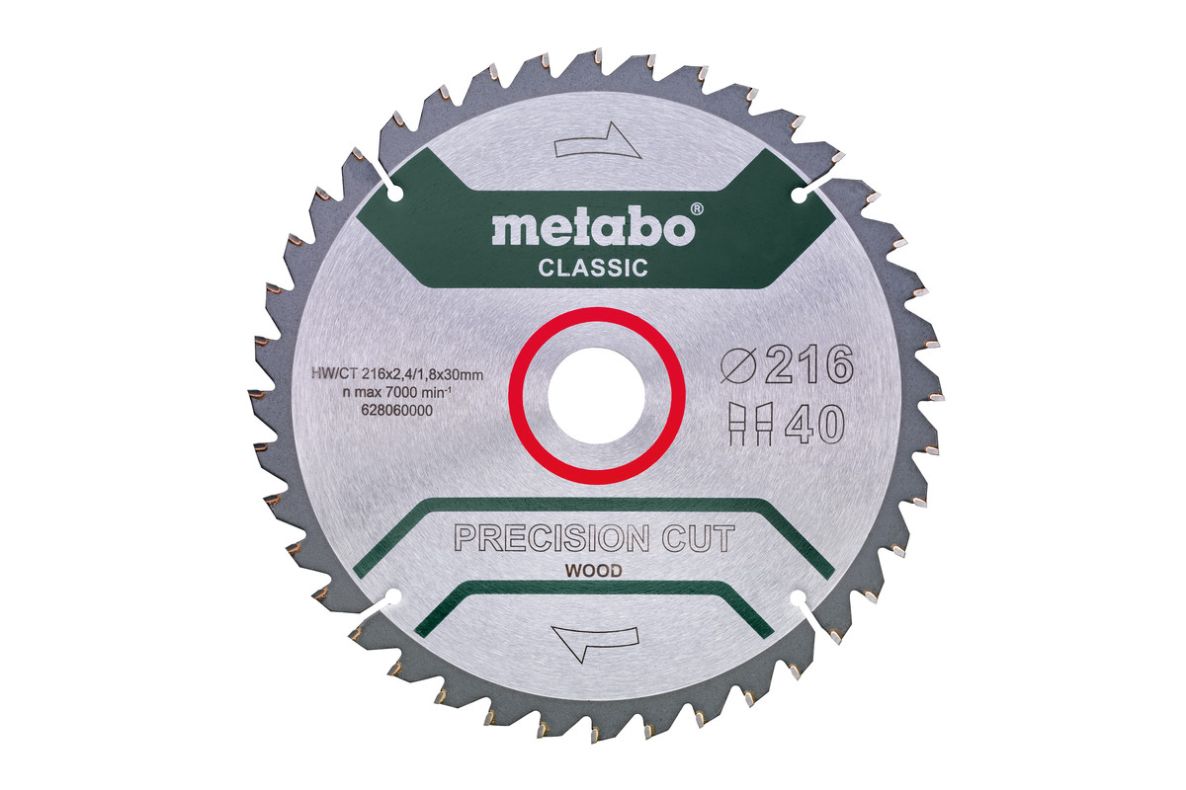 Metabo Accessories 628657000 Circular saw blade Precision Cut Classic 305x30 56WZ 5°neg /B
