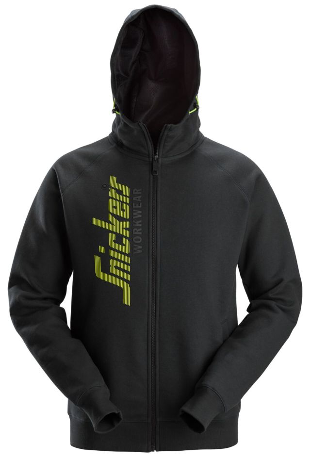 2846 Logo Hoodie with zipper