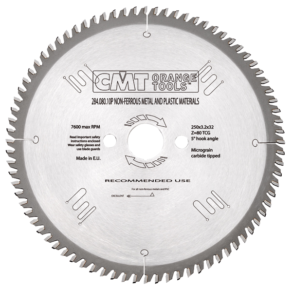 CMT 284.096.16P Saw blade for Non-Ferrous (alu) positive 400 x 32 x 96T