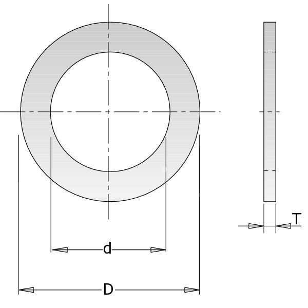 CMT 299.212.00 Reducing Ring 30 x 25,4 x 2