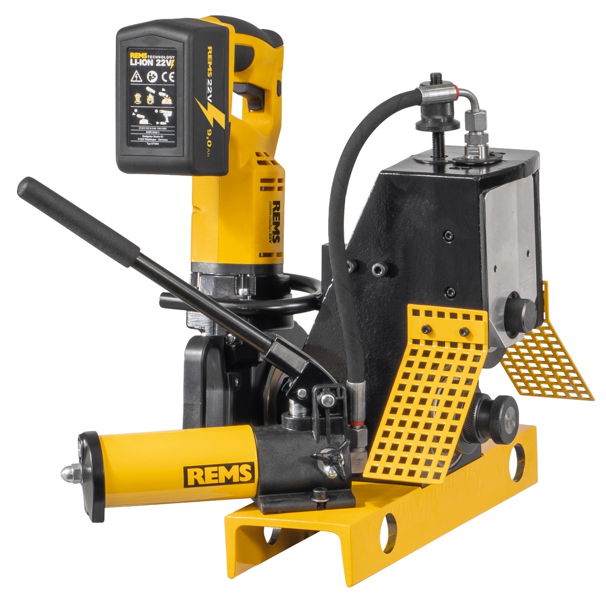 Rems 347005 R220 Cordless-Collum RG 22V Cordless Rolling groove machine