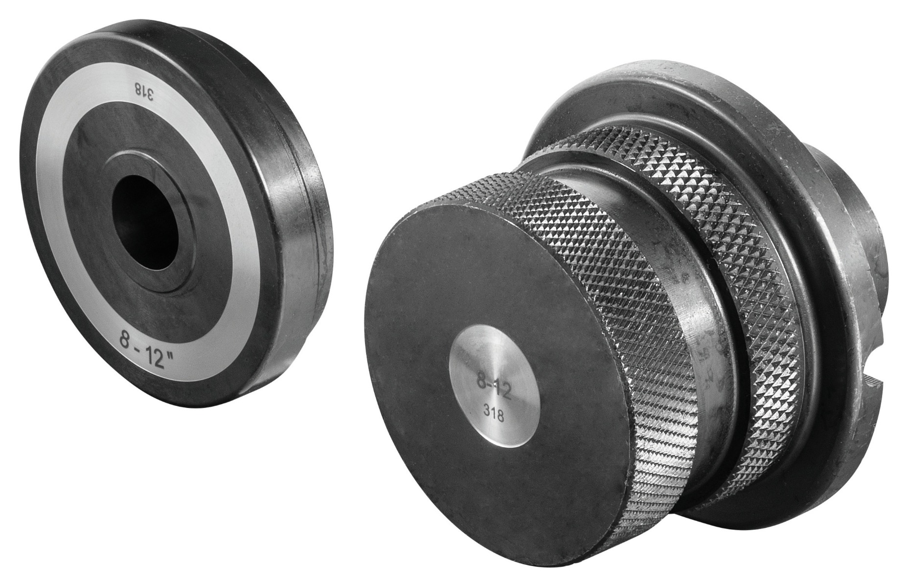 Rems 347040 Groove rollers 8 - 12", set for steel pipes