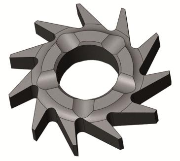 Flex-tools Accessories 366617 Spare Milling wheel HM flat