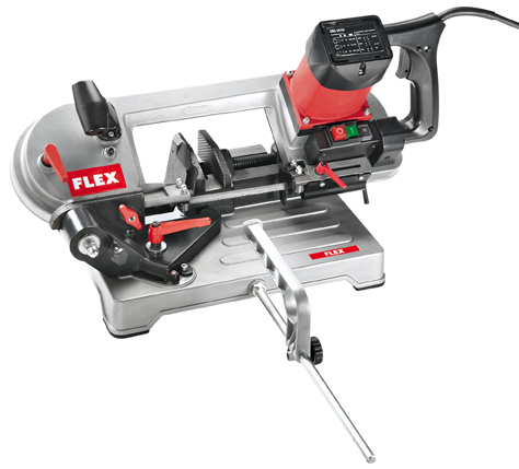 Flex-tools 390518 SBG4910 Metal cutting band saw with tilting saw arm