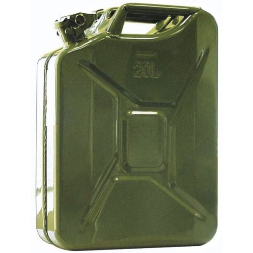 Metal Works 940001990 TC20LF Jerry Can in steel for oil and fuels 20 ltr.