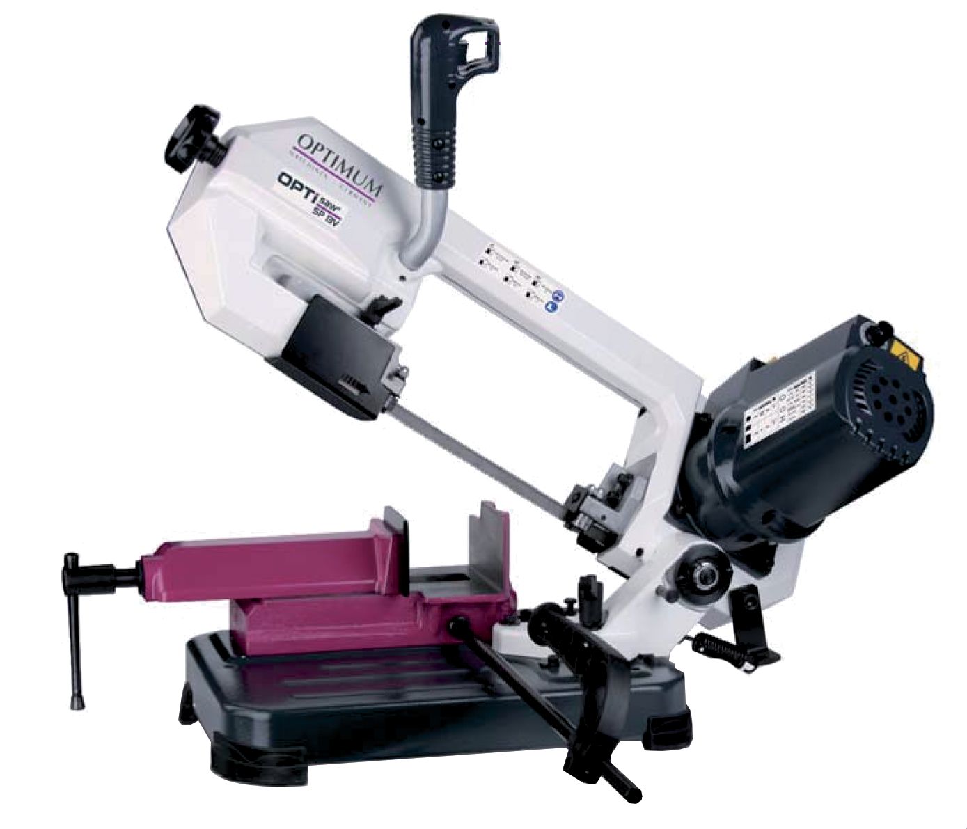 Optimum 713300075 SP13V Portable band saw Vario 125 mm