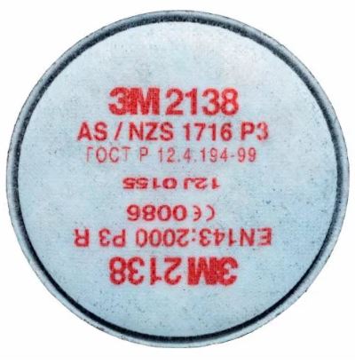 3M 1.21.39.021.38  Particle filter P3 R 2138