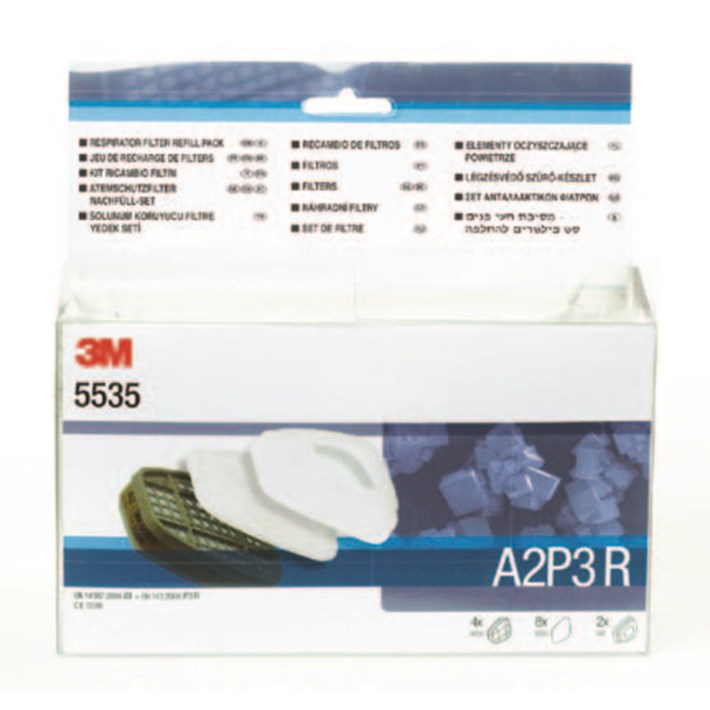 3M 1.21.15.553.50 5535 Filter kit A2P3 4x6055, 8x5935, 2x501
