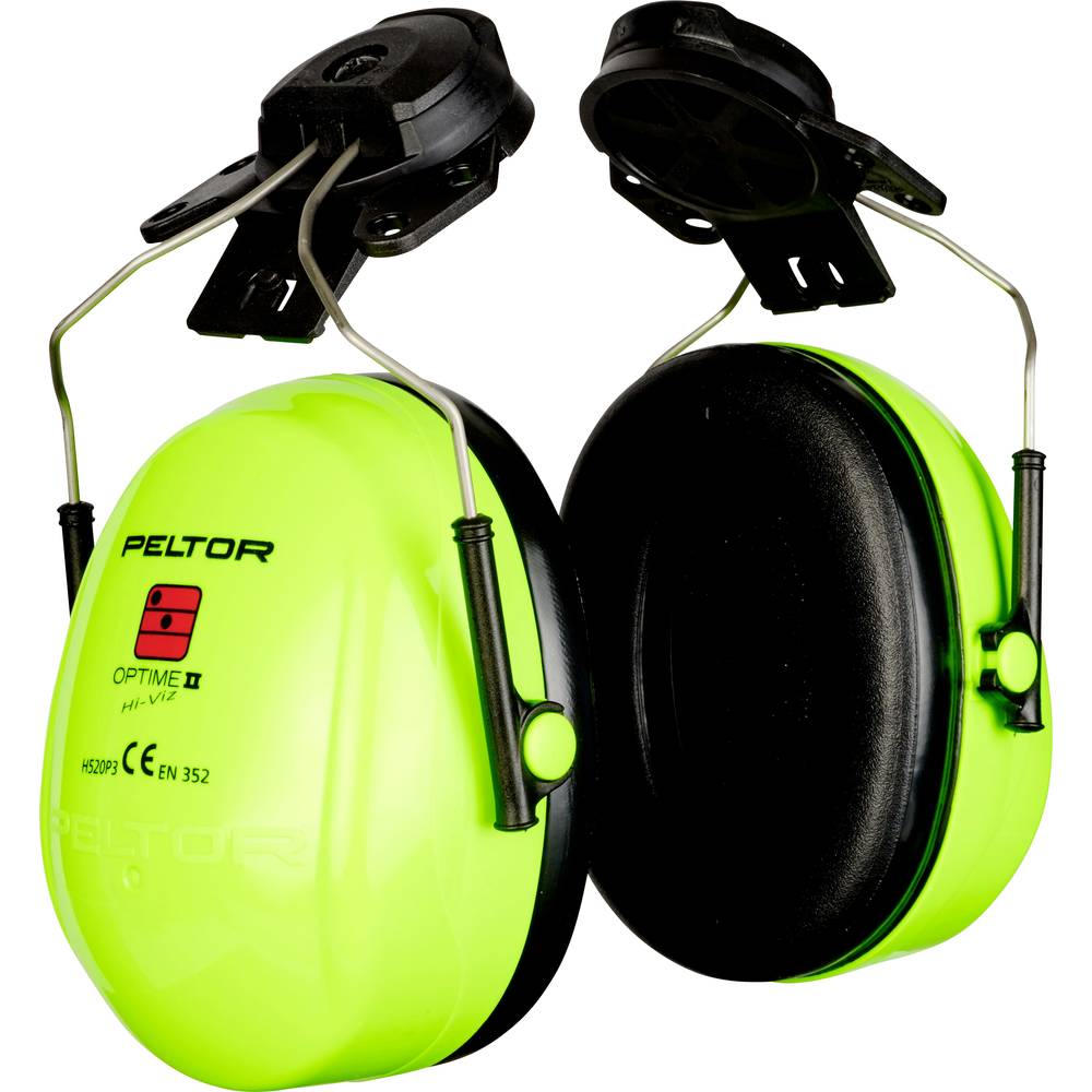 3M 6.21.25.360.00 Peltor II Hi-Viz Hearing Cap Helmet Mounted