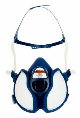 3M 1.21.15.425.15 4251+ Dust mask for paint sprayers A1P2 1 pcs.