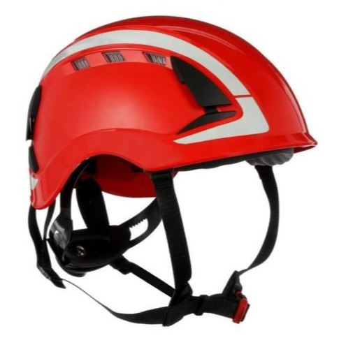 3M 7.21.13.505.00 X5005V-CE SecureFit™ Safety Helmet Red 4 pieces