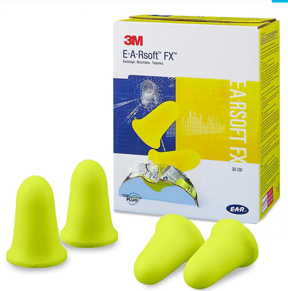 3M 6.21.15.200.00 E-A-Rsoft™ FX Earplugs 200 pair