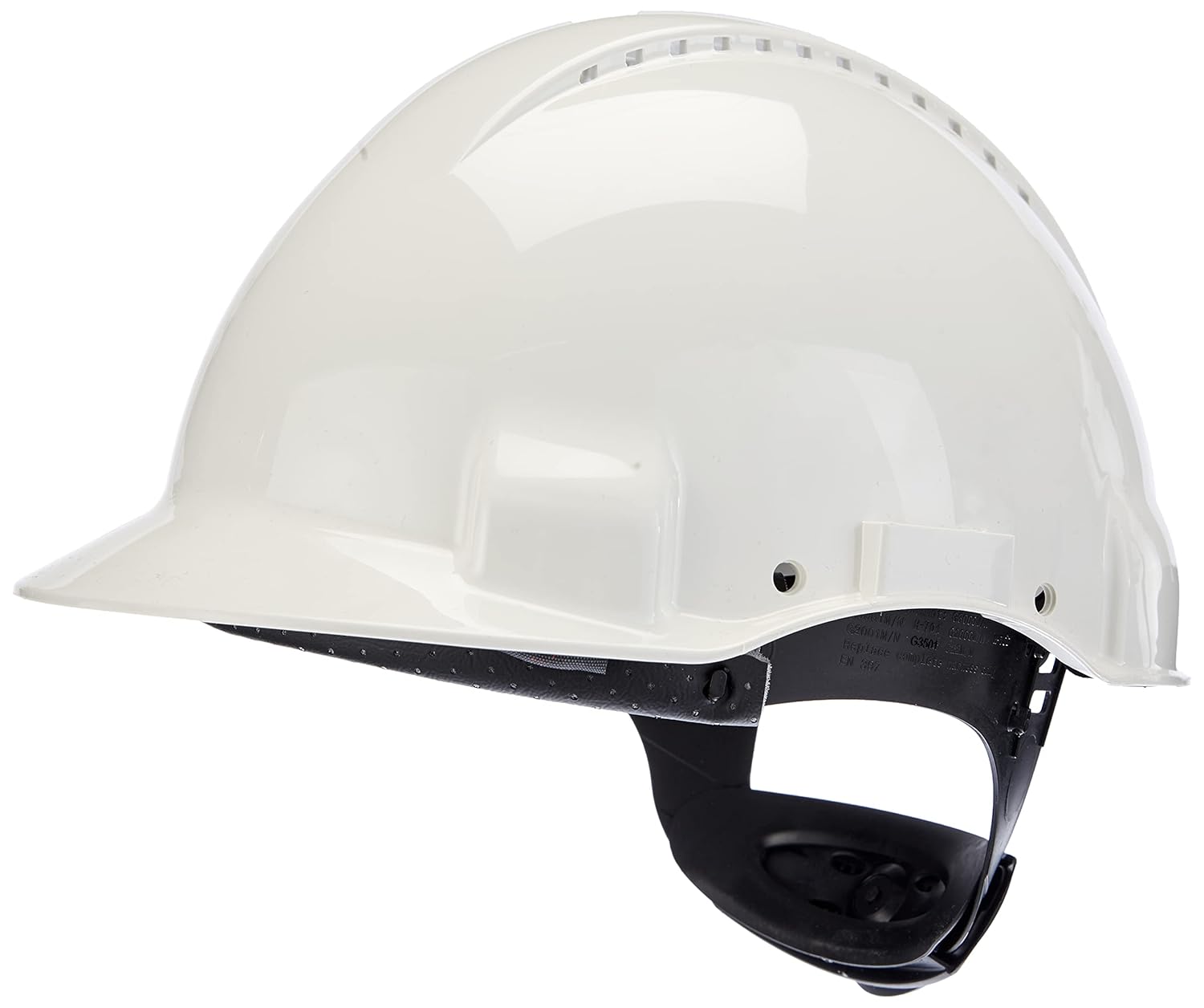 3M 7.21.09.350.00 Peltor G3000 Safety Helmet White Uvicator G3001NUV-VI