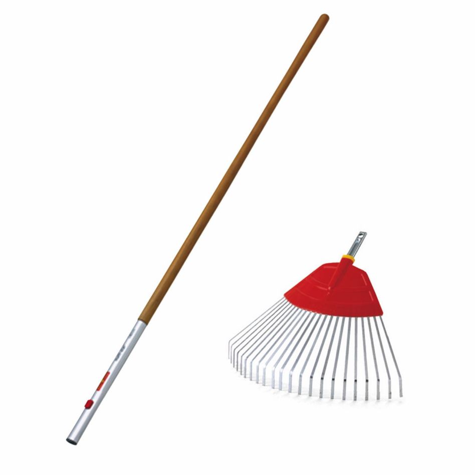 wolfgarten 71AAO005650 Multi-Star Set Grass Rake + Handle