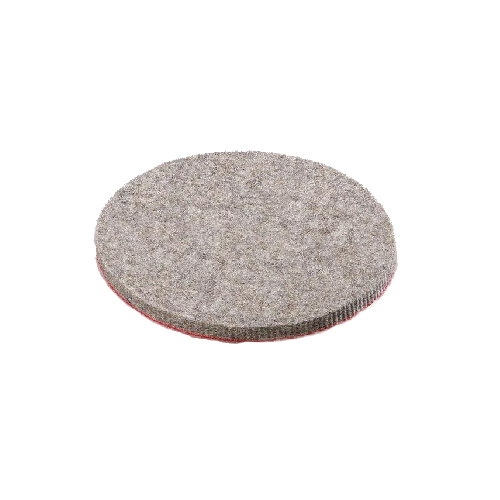 Flex-tools Accessories 393355 Felt Pad natural fiber 125 mm Soft 5 pieces