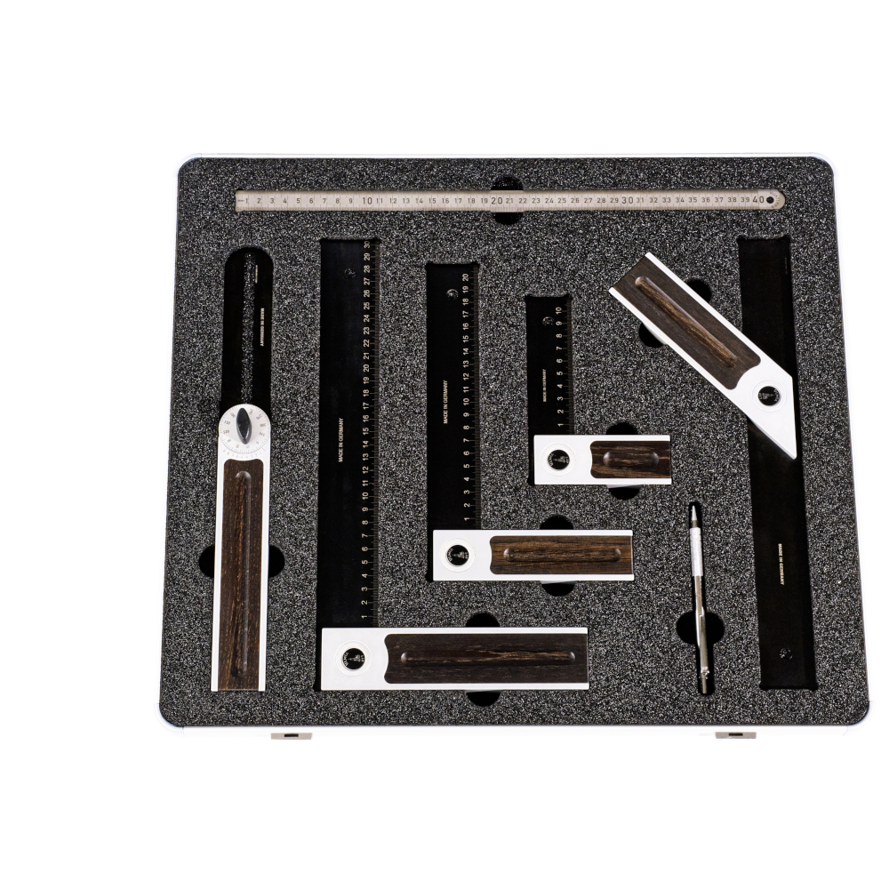 Ulmia SET-500-RE Black Edition Precision Marking/Measurement Set