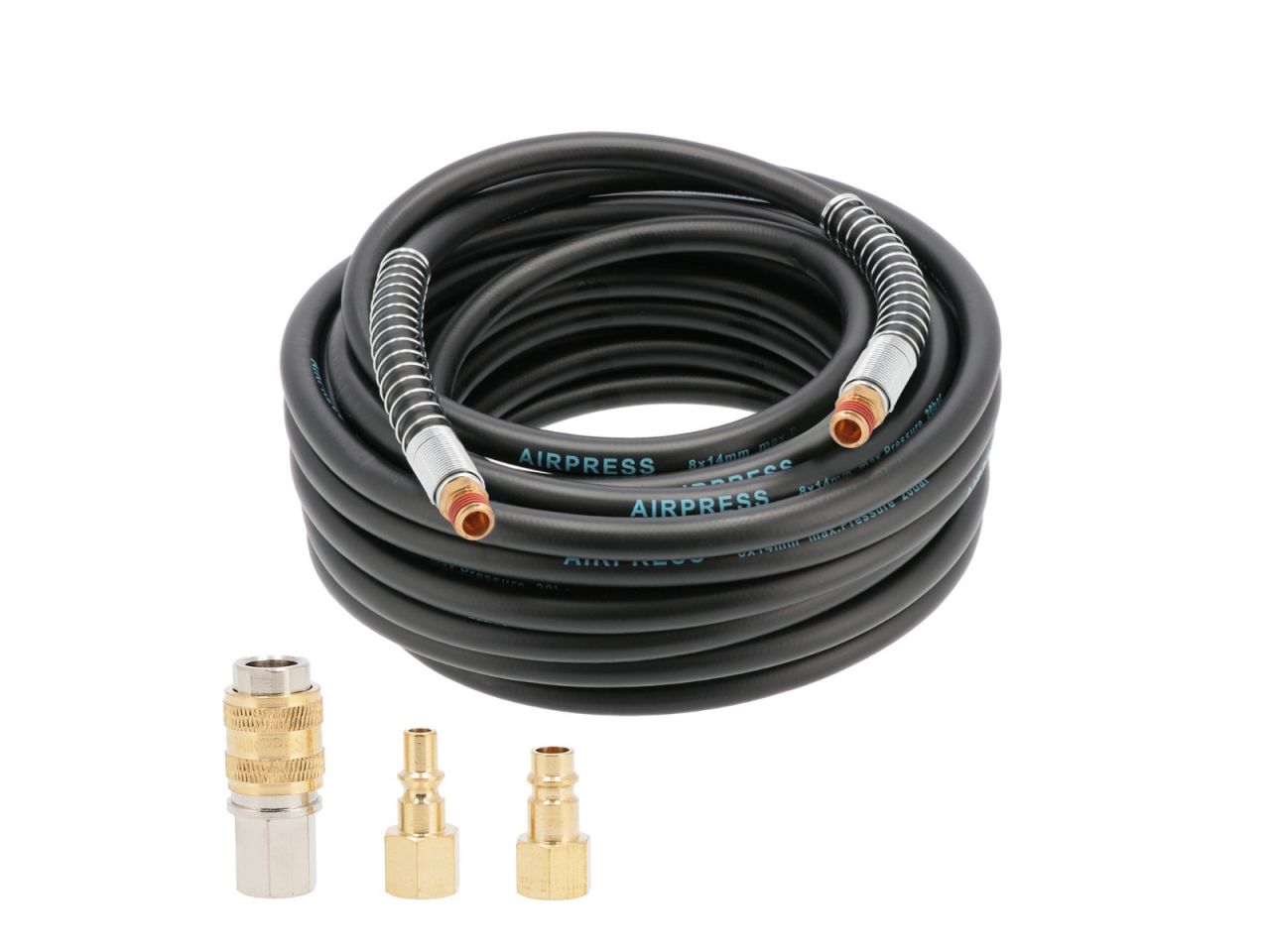 Airpress 40491 Air hose 20 bar 1/4" 15 m 14 x 8 mm incl. connections