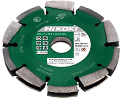 HiKOKI Accessories 4100298 Diamond saw blade 125mm 2 blades for 20mm slots