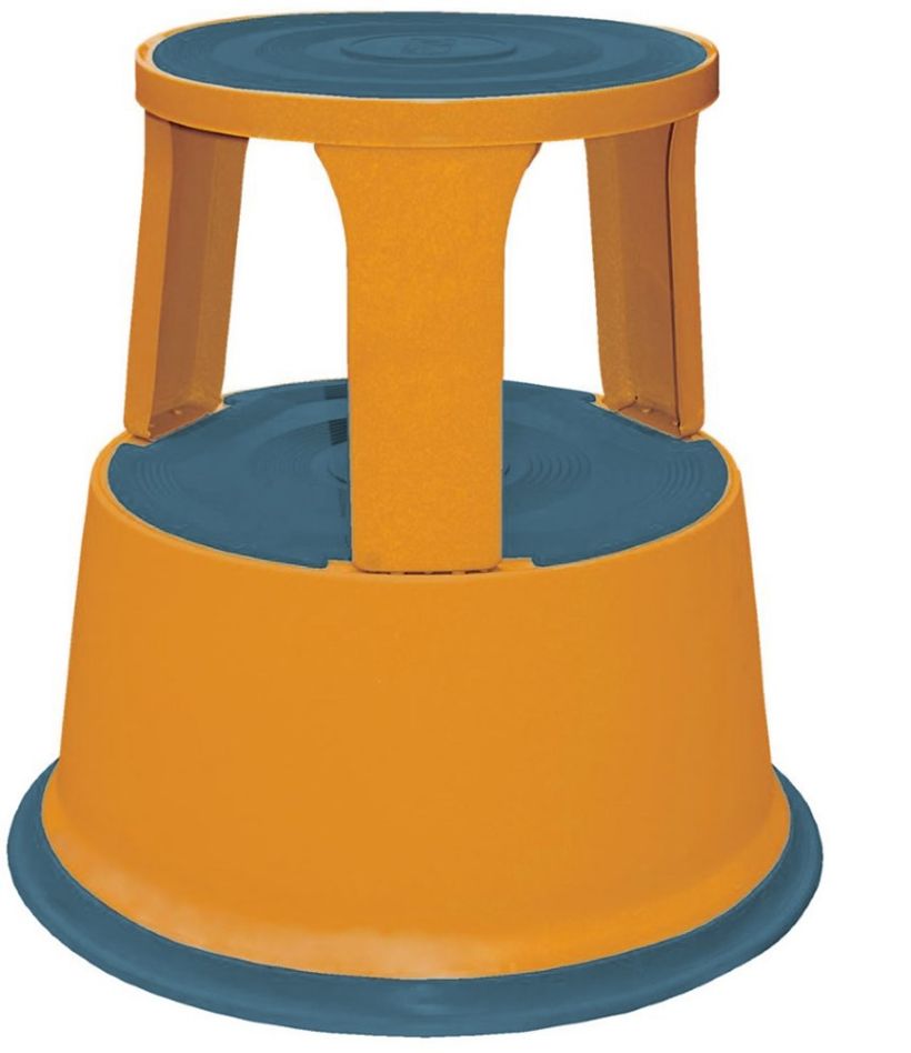 Huvema 41007 Mobile step stool steel