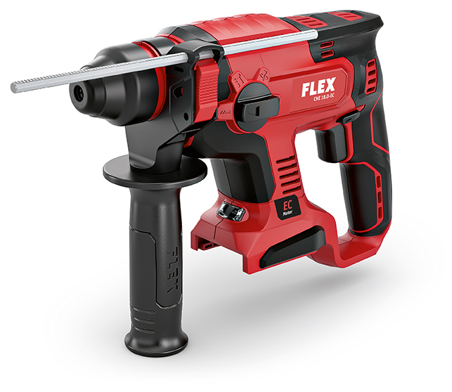 Flex-tools 430005 CHE 18.0-EC Combi hammer 18V excl. batteries and charger in L-Boxx
