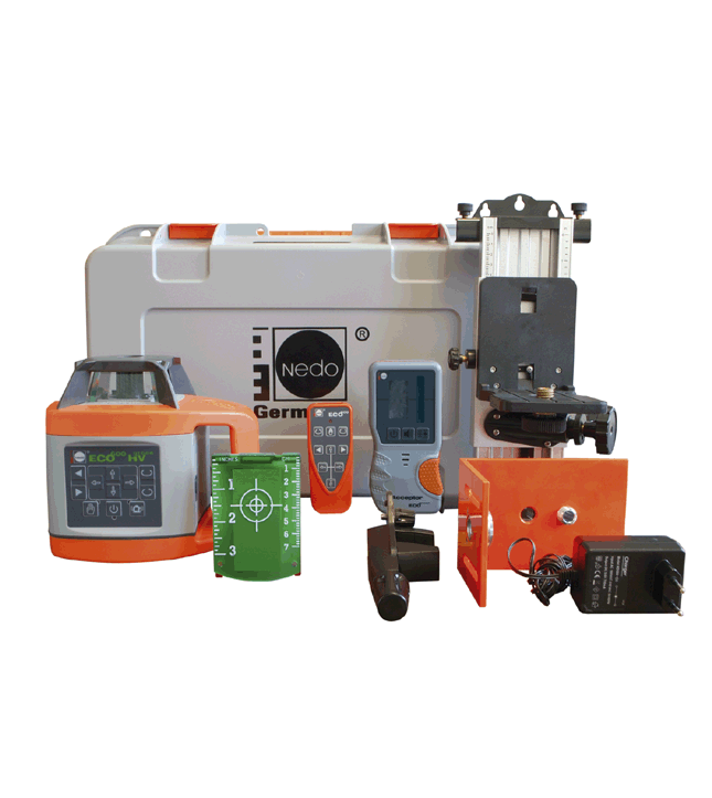 Nedo 471952 Nedo SIRIUS 1 HV green Horizontal/Vertical surface mount laser + accessories