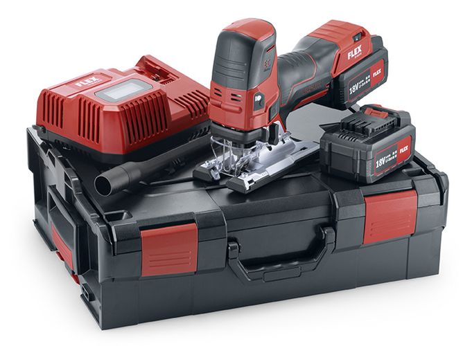 Flex-tools 489778 JS 18.0-EC/5.0 Set cordless jigsaw 18V 5.0Ah Li-Ion