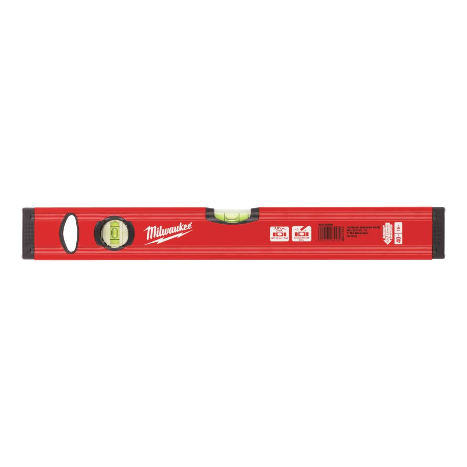 Milwaukee Accessories 4932464854 Slim Spirit Level Magnetic 40 cm
