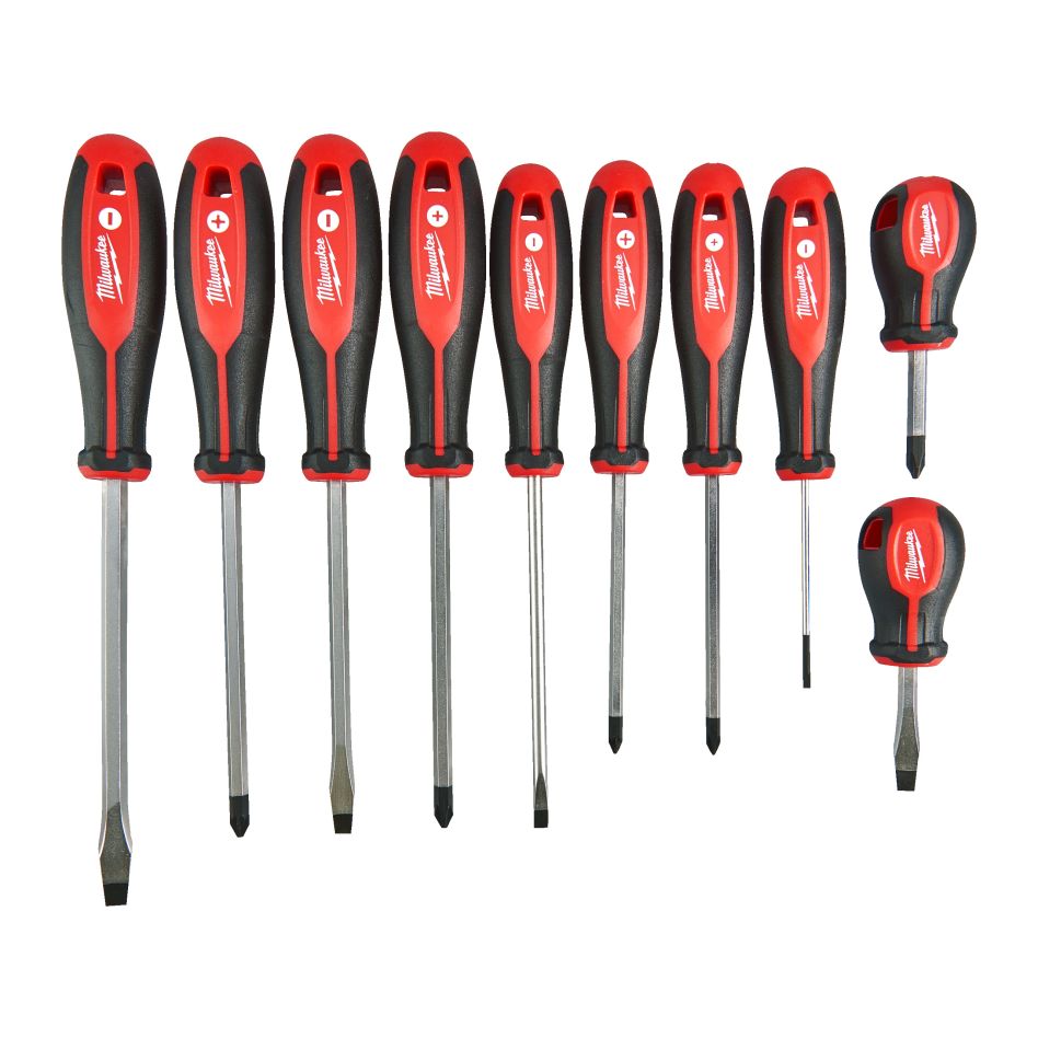 Milwaukee Accessories 4932471808 Tri-lobe Screwdriver Set 10 pieces