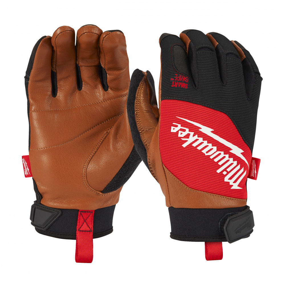 Milwaukee Accessories 4932471912 Hybrid Leather Gloves 1 Pair Size 8/M