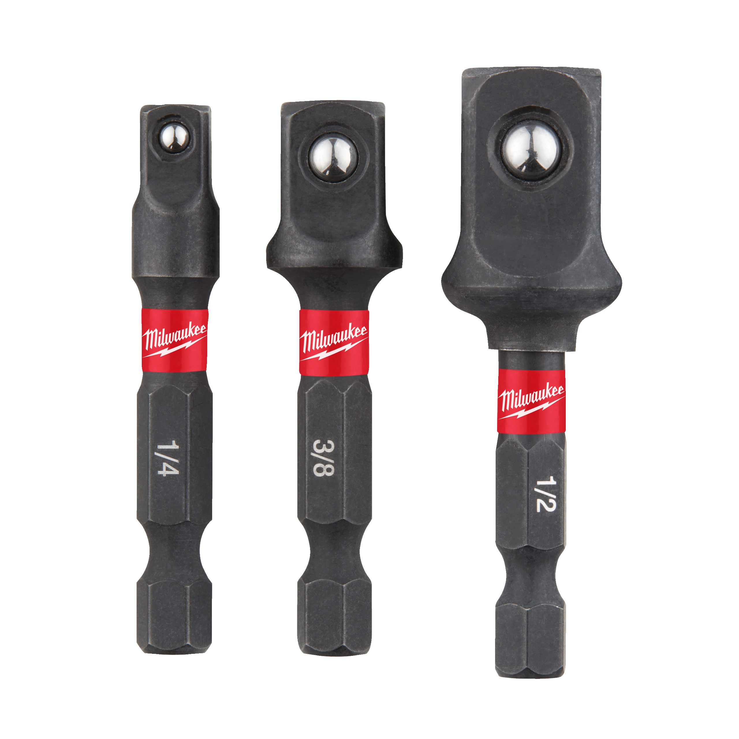 Milwaukee Accessories 4932479228 Sockets Adapter Shockwave Set - 3 pieces