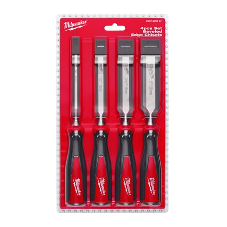 Milwaukee Accessories 4932479897 Cutting Chisel Set (4-piece)