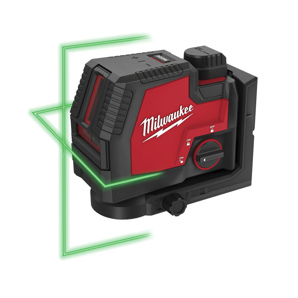 Milwaukee 4933478098 L4 CLL-301C rechargeable green cross line laser
