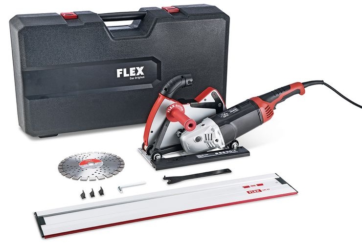 Flex-tools 494674 DCG L 26-6 230 set Diamond cutting system 230 mm GRS80 guide rail 800 mm