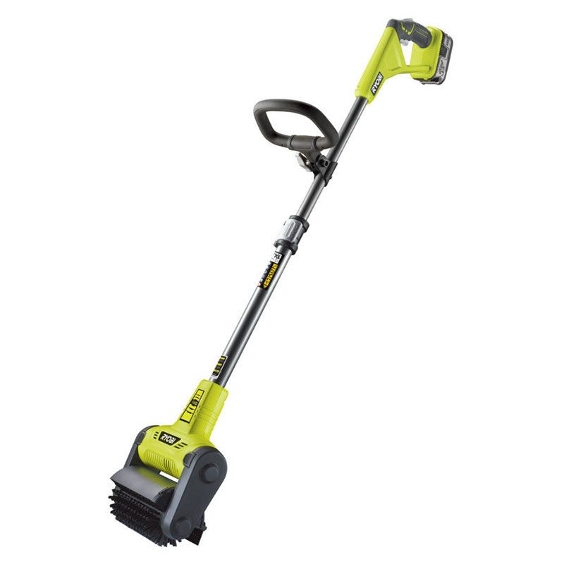 Ryobi 5133004804 RY18PCB-140 18V patio cleaner with round brush (1x 4.0Ah)
