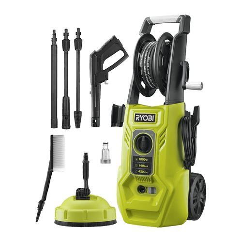 Ryobi 5133005369 RY140PWA 1800W 140Bar High Pressure Washer