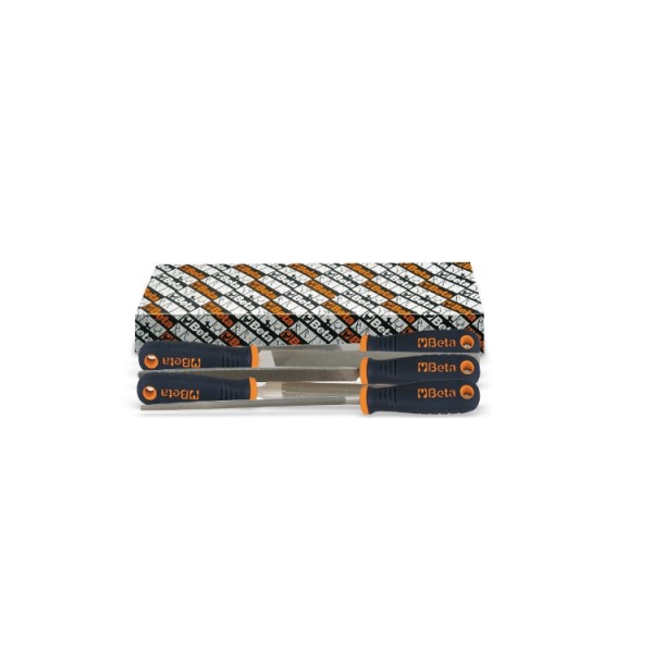 Beta 017190200 1719BMD6/S5 5 piece set steel file with handle 150 mm