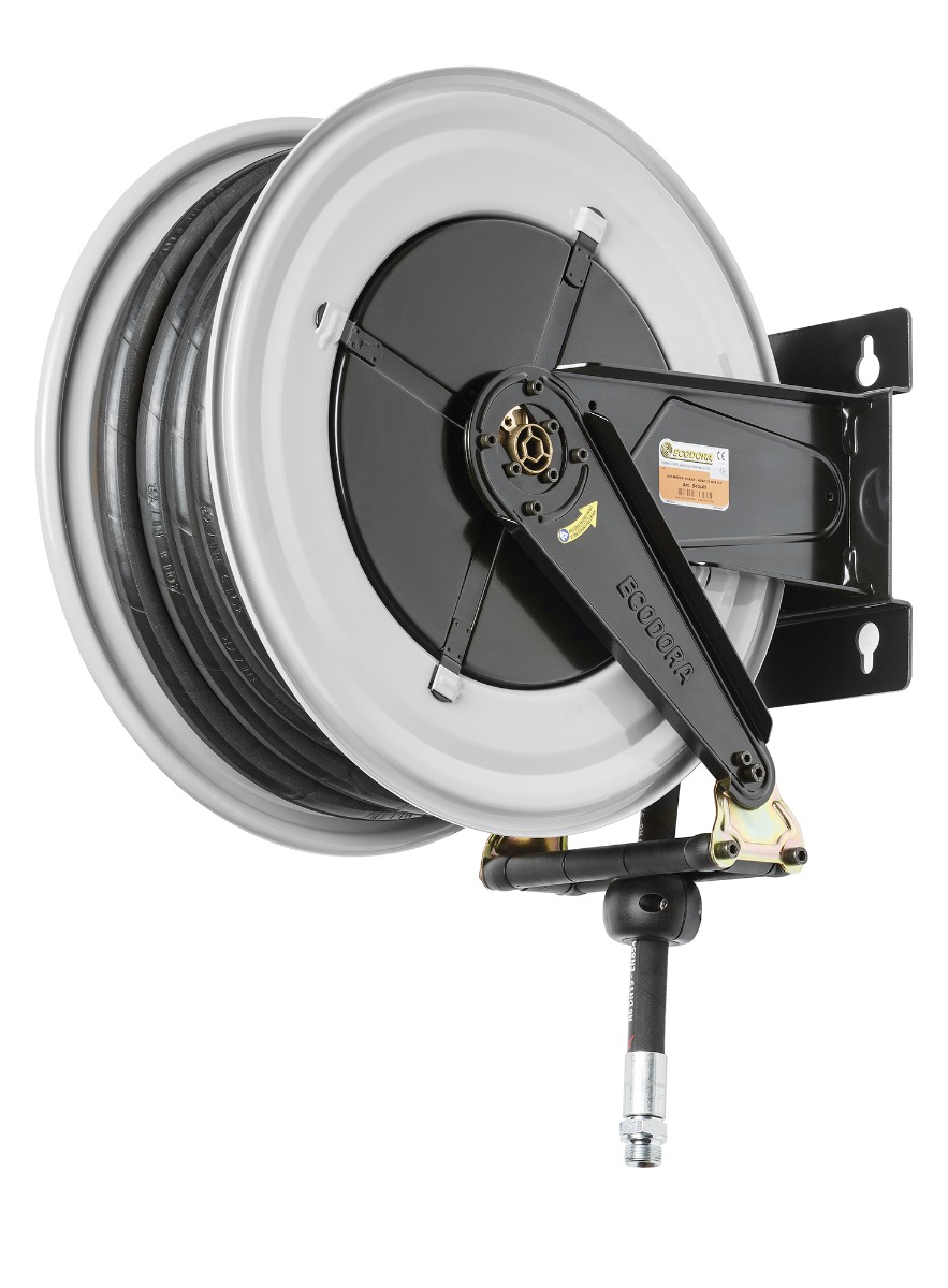 Ecodora 540/11 Wall Reel 15M (Air/Water 70°C) - 20 Bar - Hose 3/4"