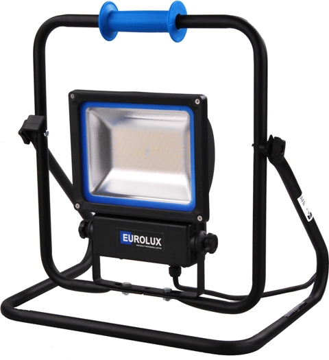 Eurolux 55.215.30 LED construction lamp 60 Watt class II - 5 meter cable on adjustable tripod