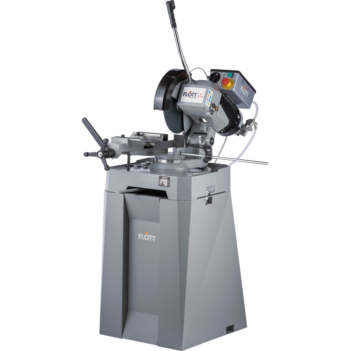 Flott KS315M 560835 KS 315 M Metal mitre saw 315 mm 400 Volt 560830 Stand KS 315 M