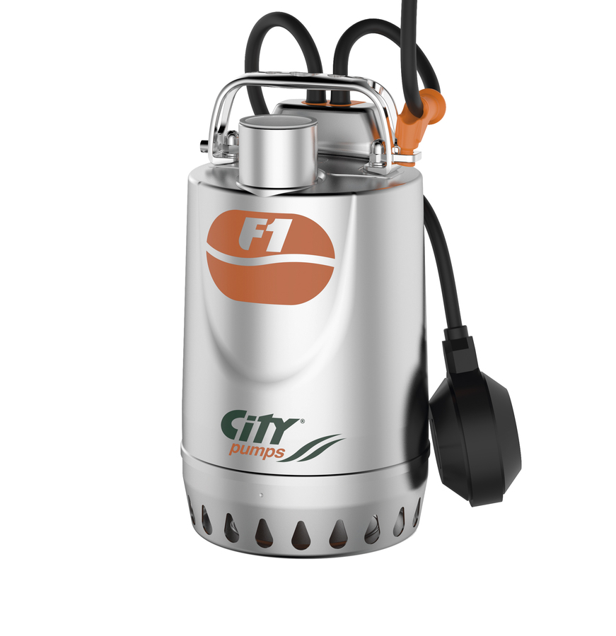 City Pumps 6010300 F1/30 M Aut Stainless steel submersible pump 230V