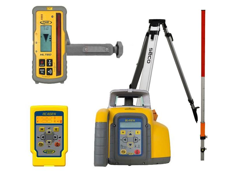 Spectra Physics 601568 GL412N Downhill laser only (rechargeable) + tripod and staff!