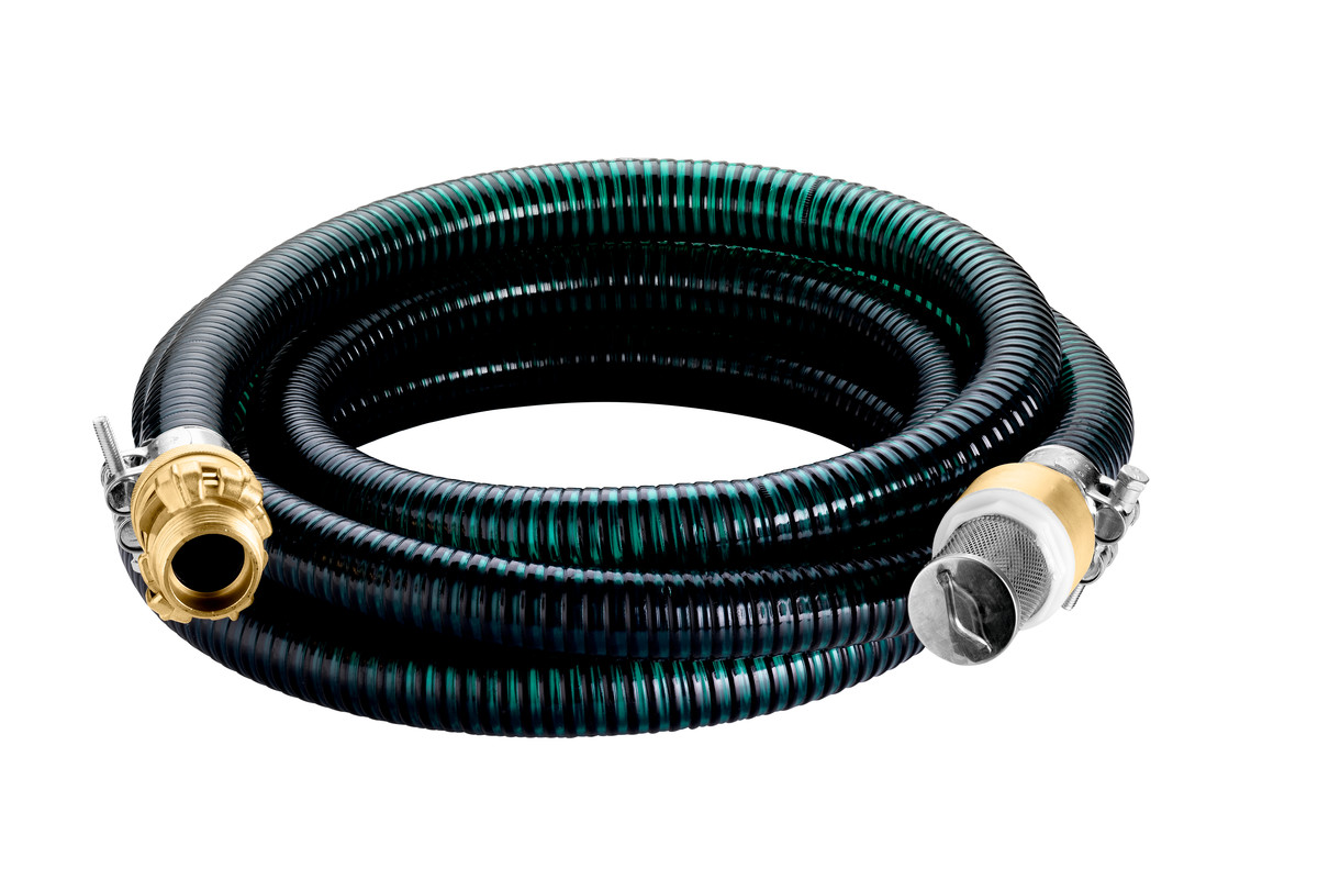 Metabo Accessories 628797000 Vacuum hose set brass 4 m 1" (25mm)
