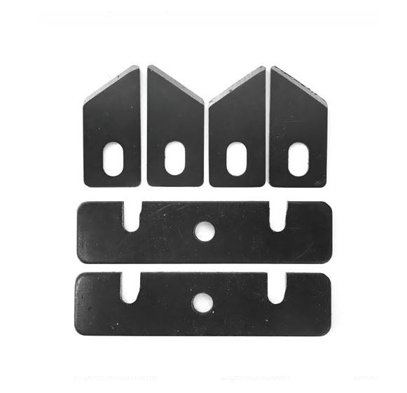 Virutex 2850083 Set of 6 blades for AU93 Double edge trimmer