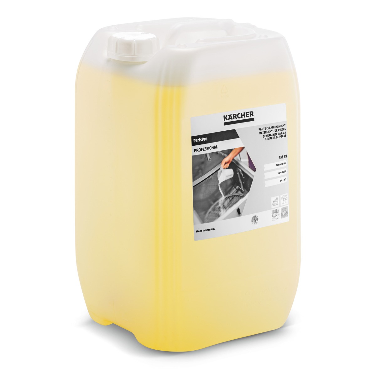 Kärcher Professional 6.295-165.0 PartsPro Parts Cleaner RM 39, 20l