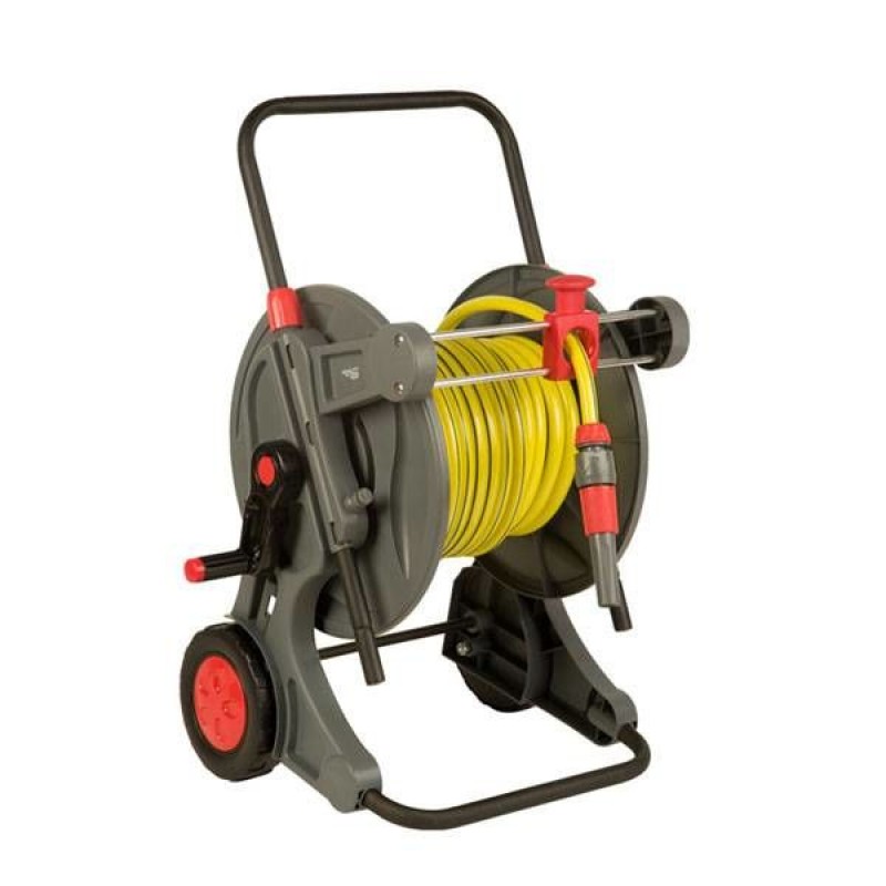 Polet 741160 Portable hose reel 20M 1/2" hose connection set