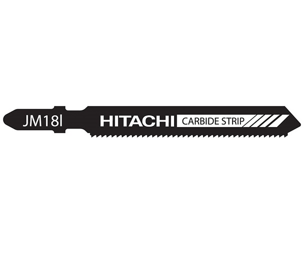 HiKOKI Accessories 750011 JM18I jigsaw blade for stainless steel 82.6/56.0 x 9.3 x 1.0 mm 2 pieces