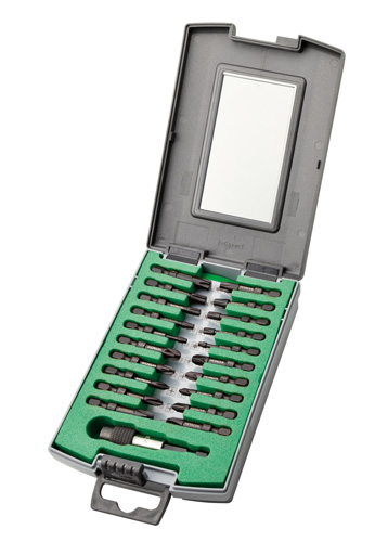 HiKOKI Accessories 751190 Bit set 21 parts 1/4" impact next generation