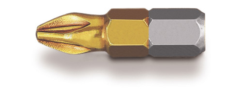 HiKOKI Accessories 752282 Proline 1/4" Pozidrive TiN Bit 3 - 25 mm 3 pieces