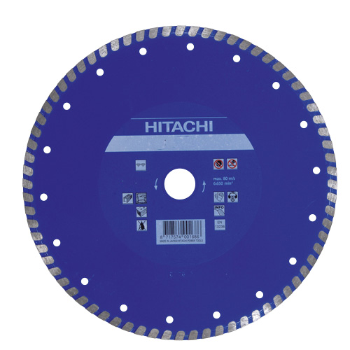 HiKOKI Accessories 752841 Diamond saw blade 115 x 22,2 x 6mm type turbo